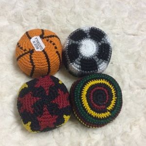 Hacky Sacks Bundle of 4 New